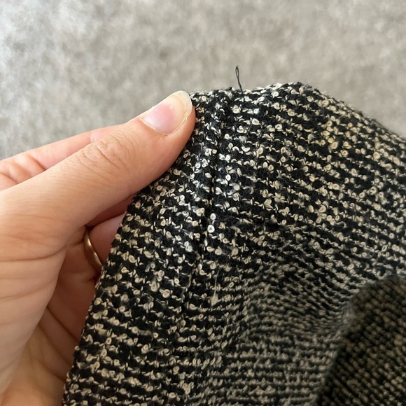 Vintage Liz Claiborne Gray, White & Black Speckled Pencil Skirt Womens Size 8 - Picture 12 of 12